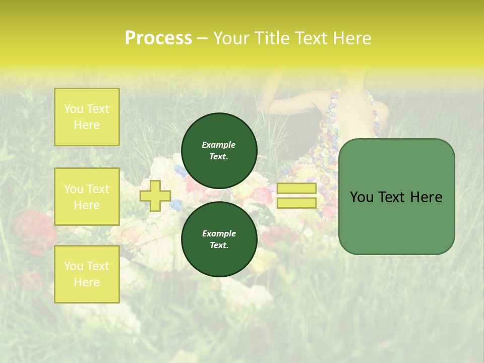 Fashion Concept Sky PowerPoint Template