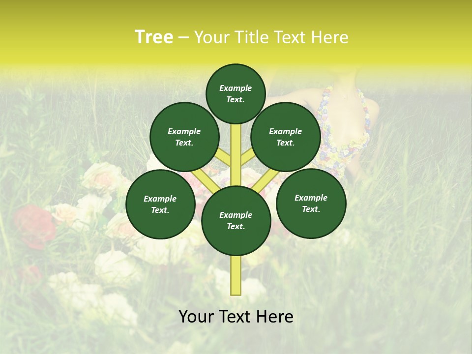 Fashion Concept Sky PowerPoint Template