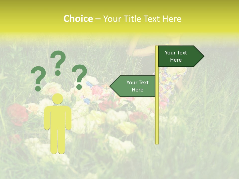 Fashion Concept Sky PowerPoint Template