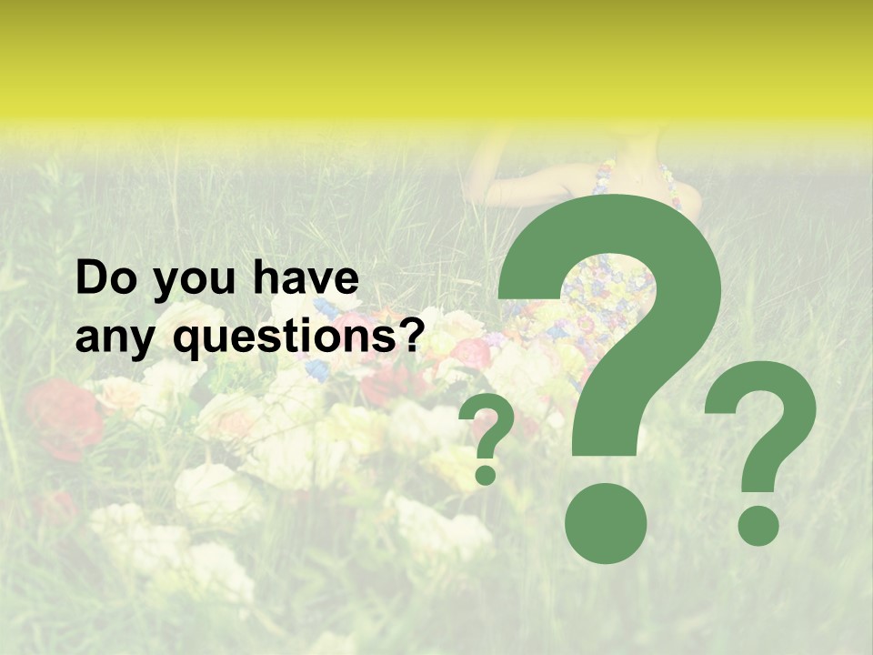 Fashion Concept Sky PowerPoint Template