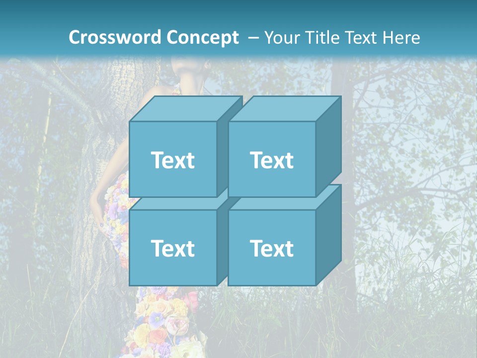 Fairy Female Woman PowerPoint Template