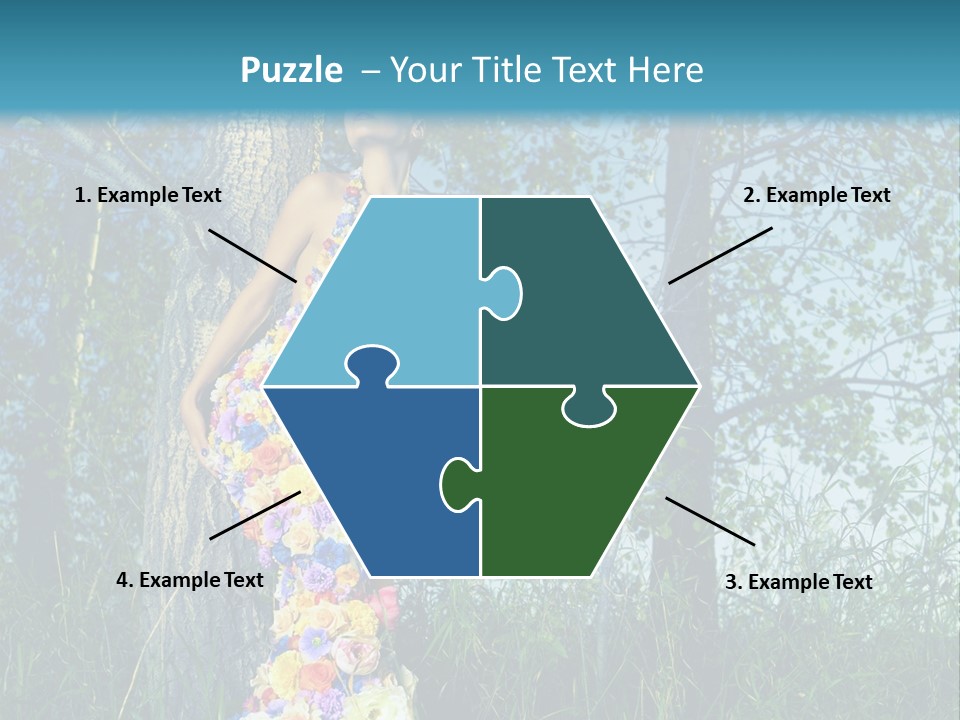 Fairy Female Woman PowerPoint Template