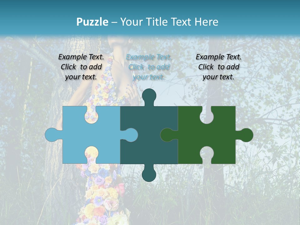 Fairy Female Woman PowerPoint Template