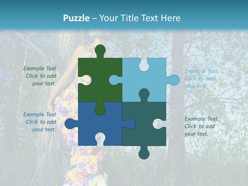 Fairy Female Woman PowerPoint Template