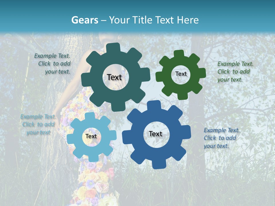 Fairy Female Woman PowerPoint Template