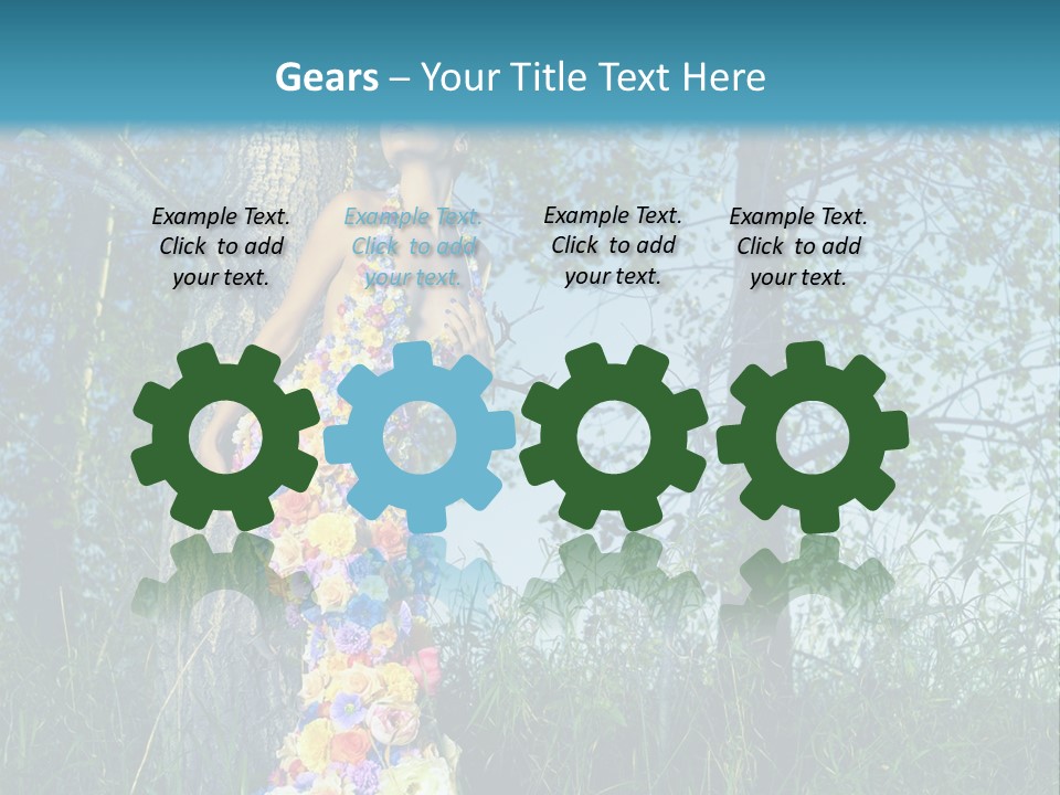 Fairy Female Woman PowerPoint Template