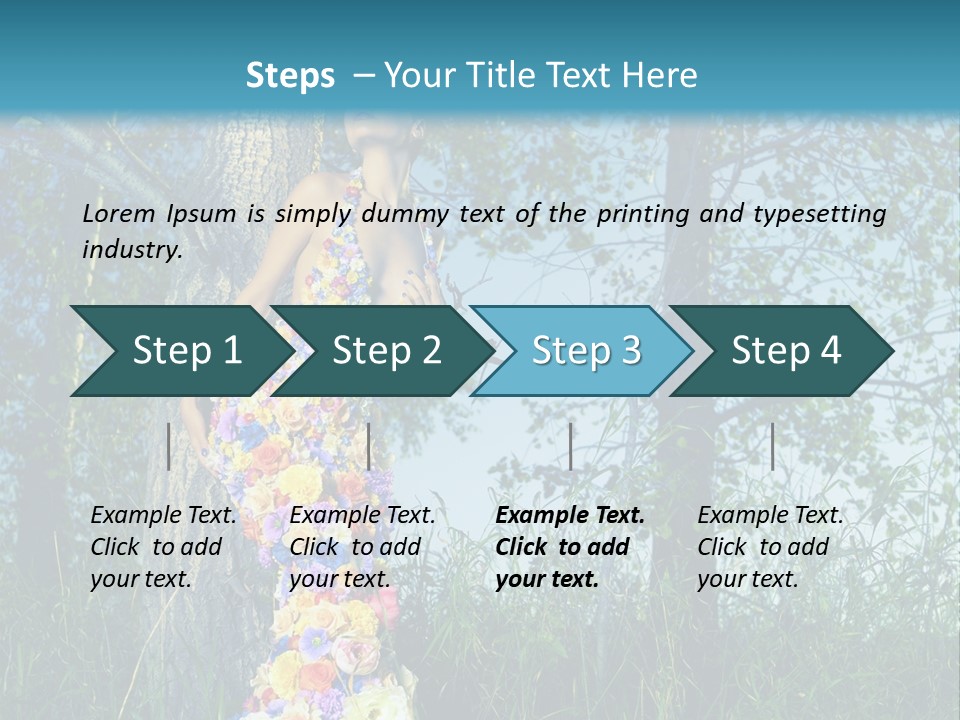Fairy Female Woman PowerPoint Template