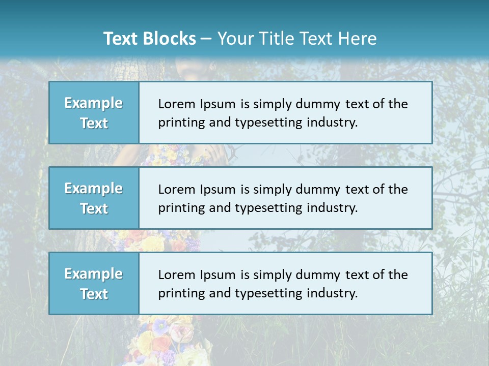 Fairy Female Woman PowerPoint Template