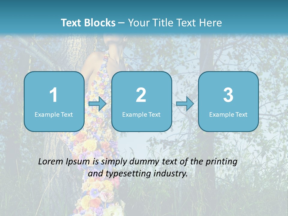 Fairy Female Woman PowerPoint Template