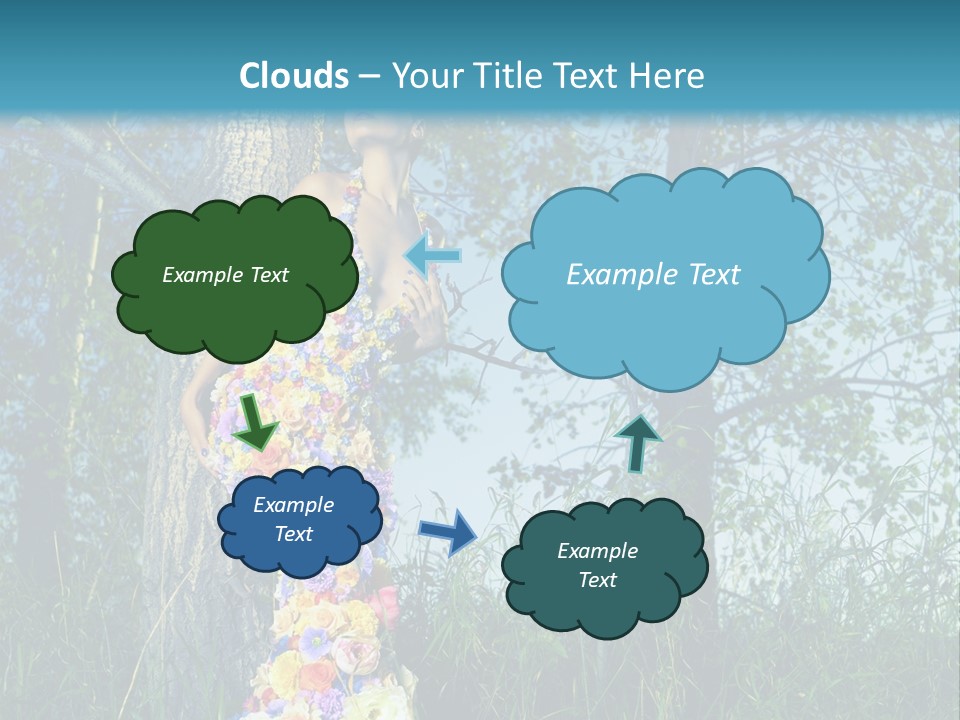 Fairy Female Woman PowerPoint Template