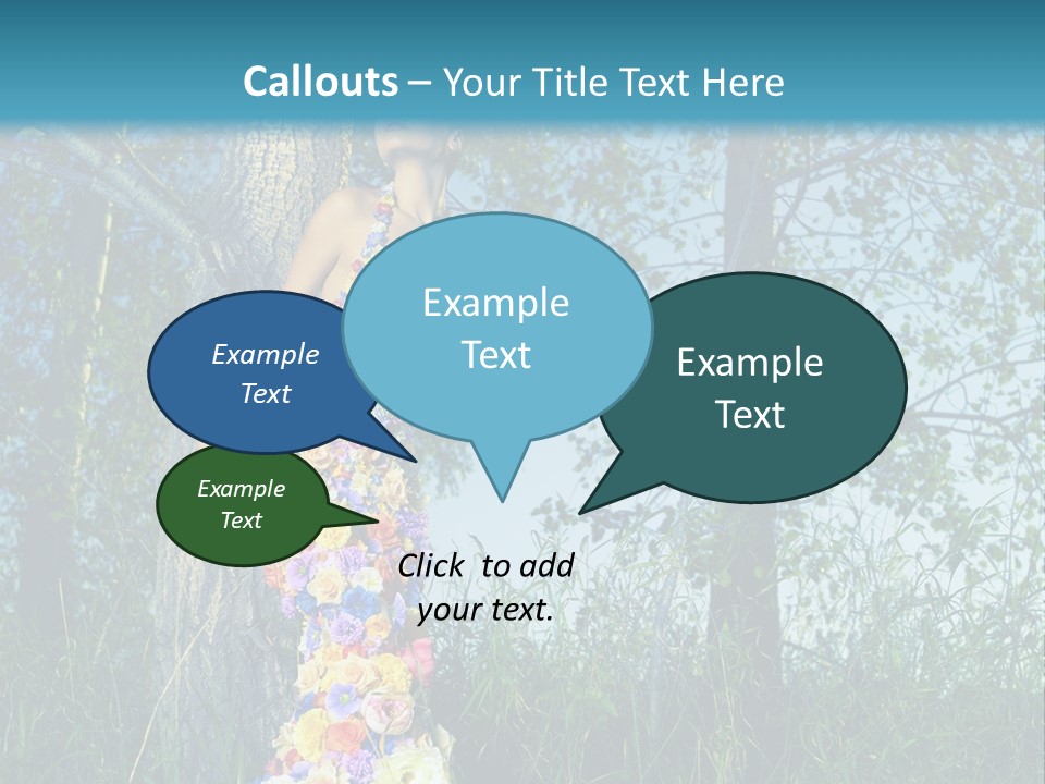 Fairy Female Woman PowerPoint Template