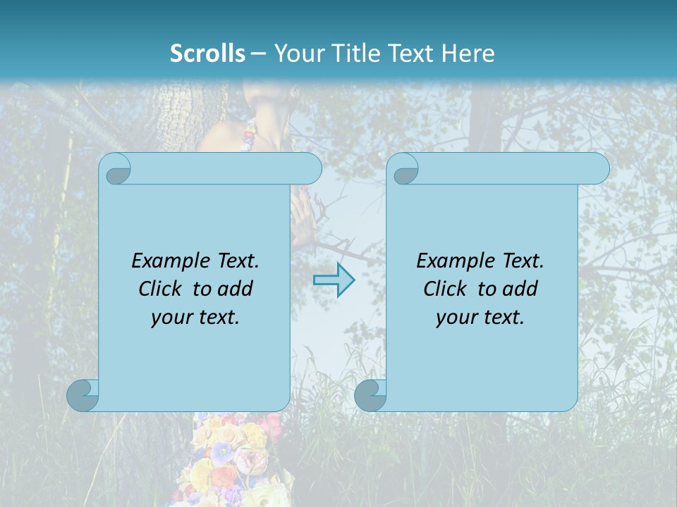 Fairy Female Woman PowerPoint Template