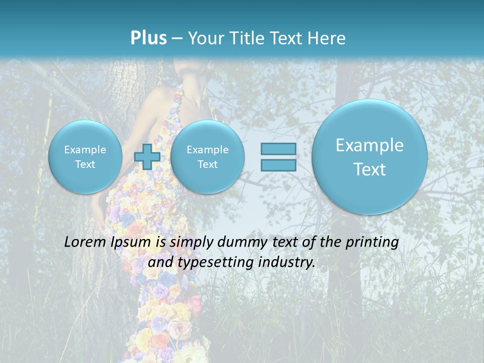 Fairy Female Woman PowerPoint Template