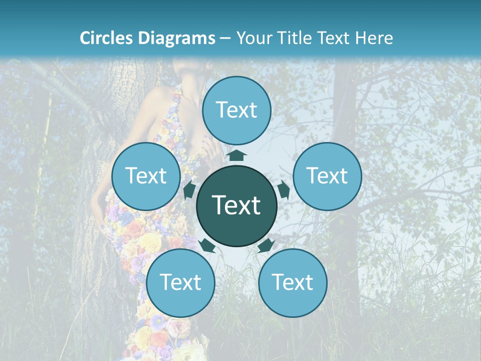 Fairy Female Woman PowerPoint Template