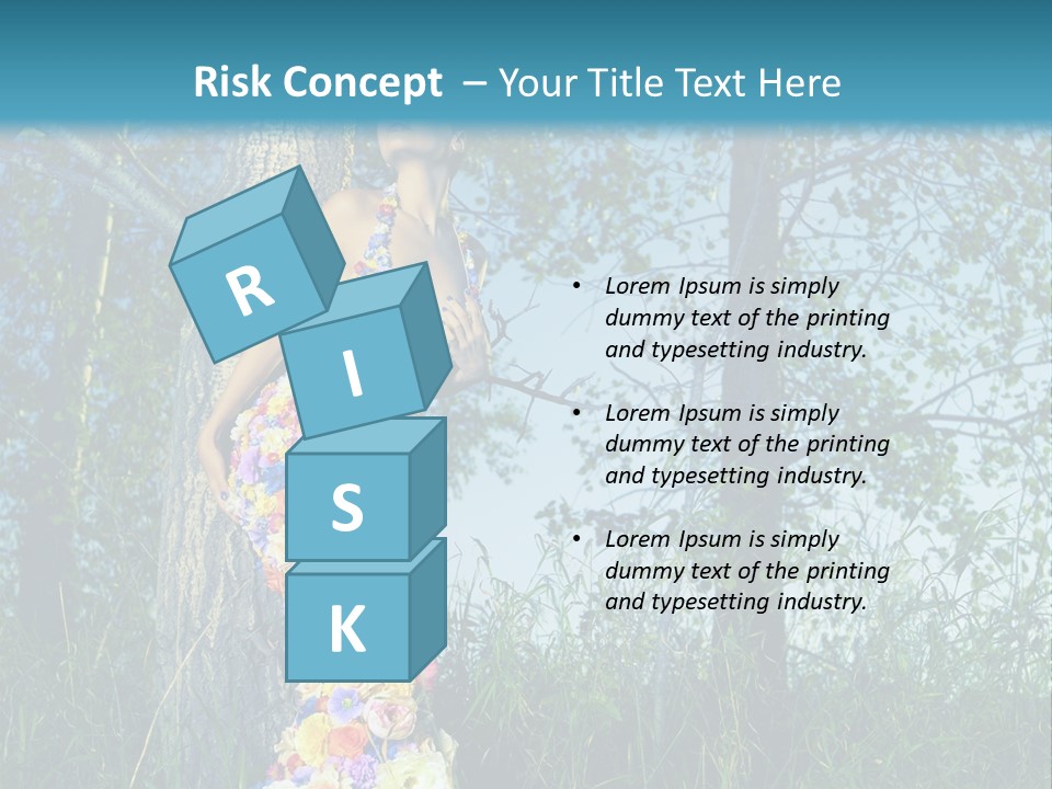 Fairy Female Woman PowerPoint Template