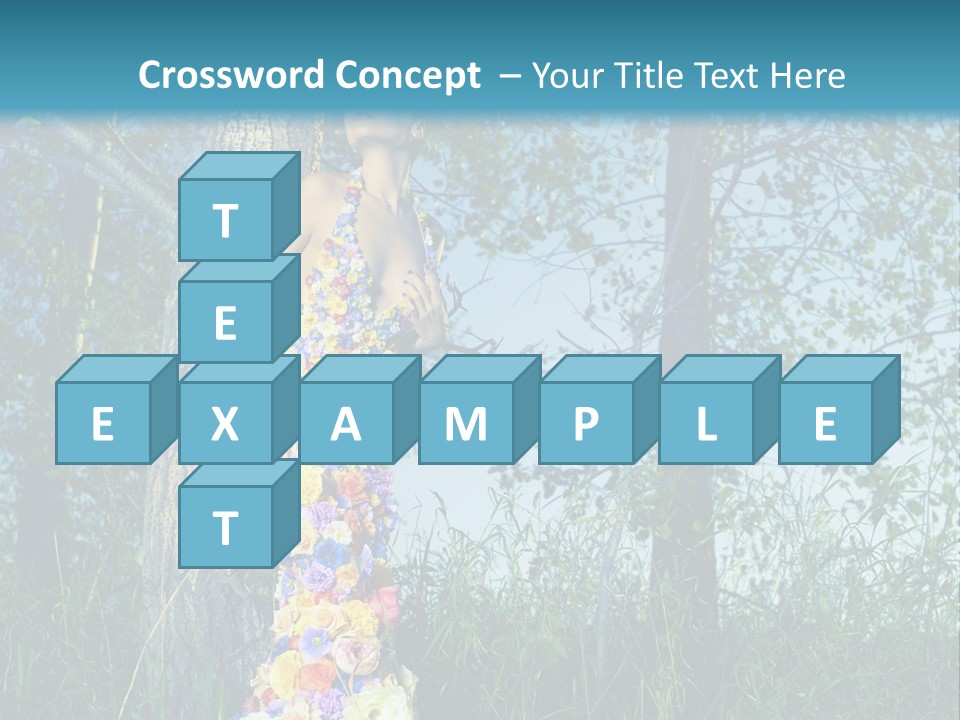 Fairy Female Woman PowerPoint Template