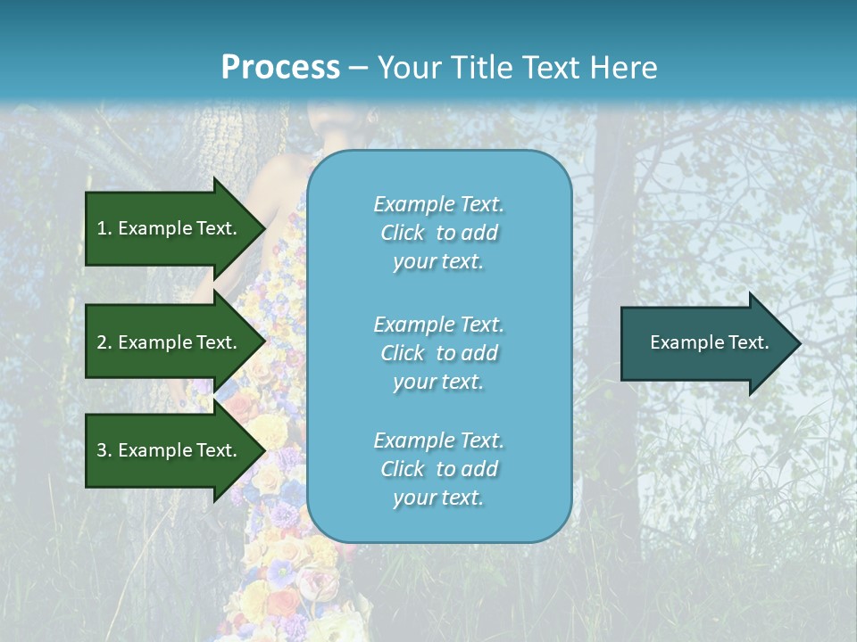 Fairy Female Woman PowerPoint Template
