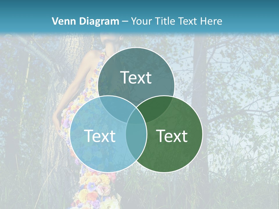 Fairy Female Woman PowerPoint Template