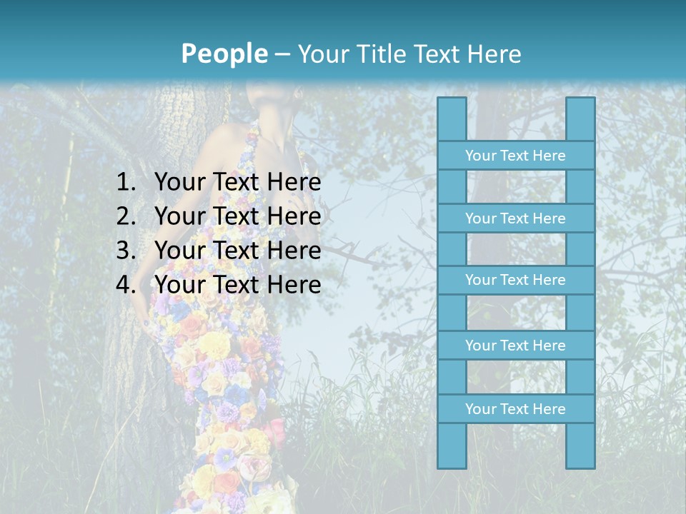 Fairy Female Woman PowerPoint Template