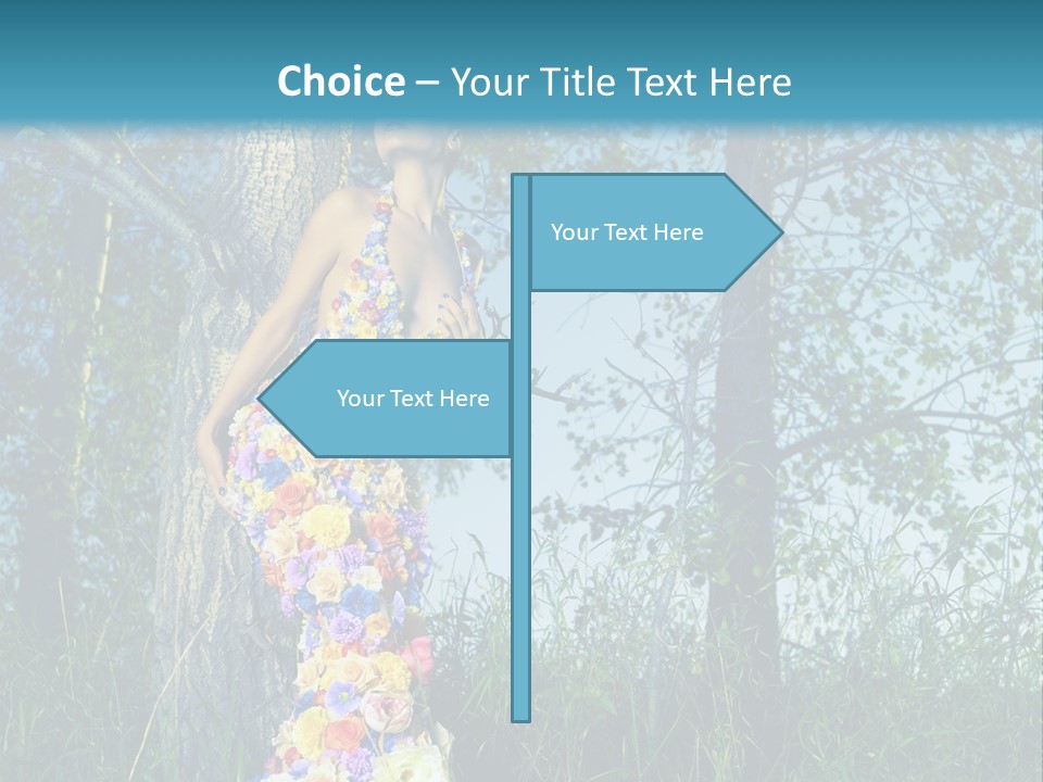 Fairy Female Woman PowerPoint Template