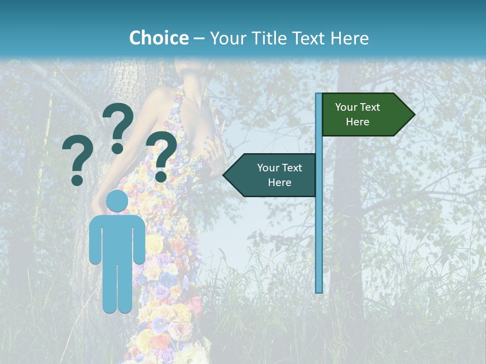 Fairy Female Woman PowerPoint Template