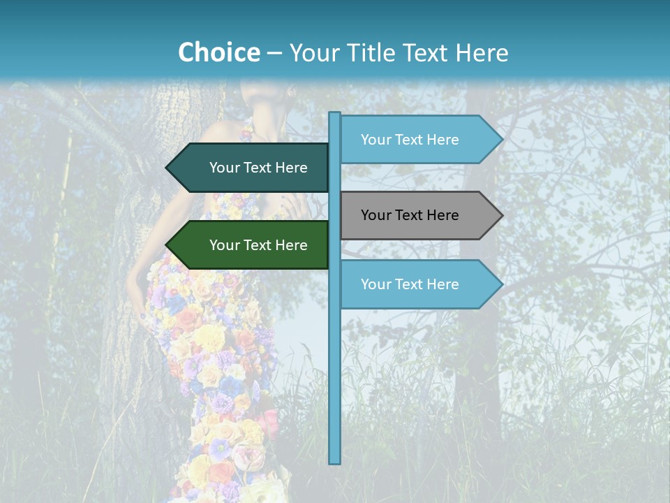 Fairy Female Woman PowerPoint Template