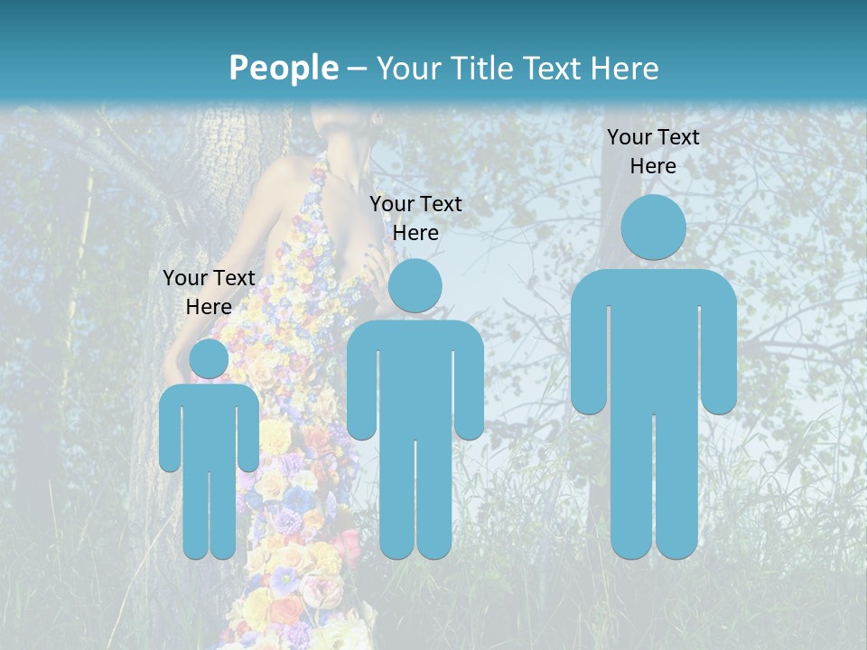 Fairy Female Woman PowerPoint Template