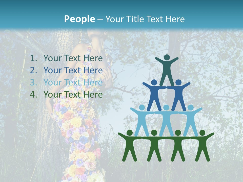 Fairy Female Woman PowerPoint Template