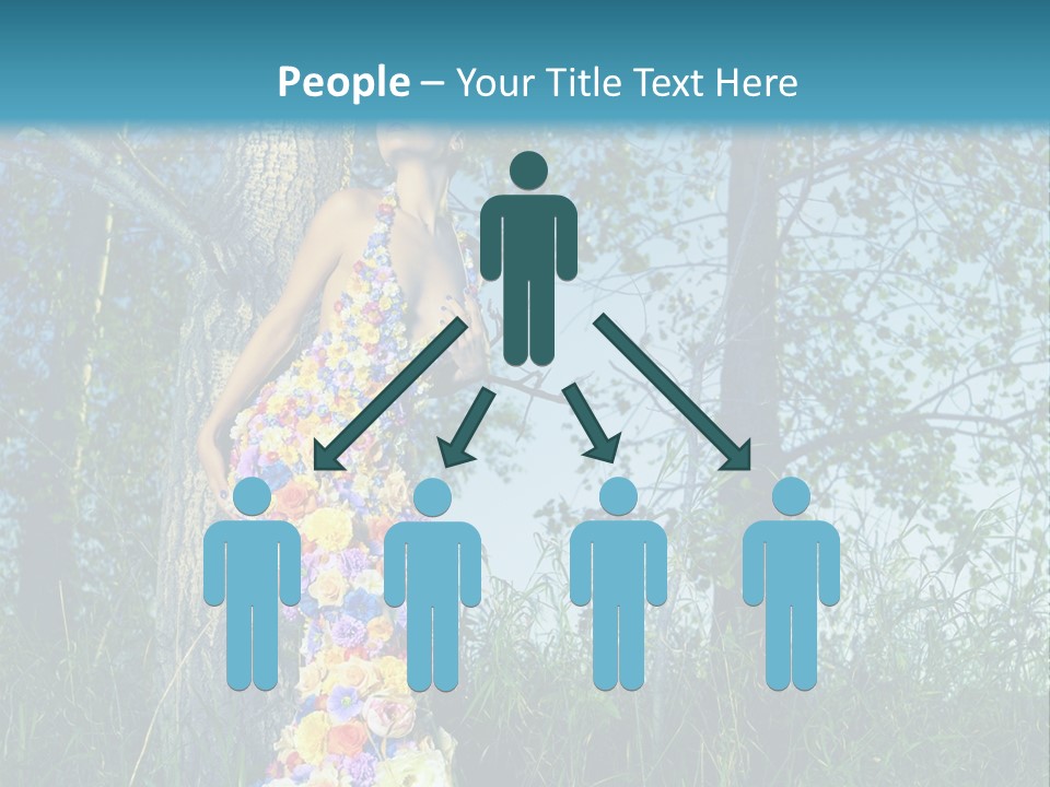 Fairy Female Woman PowerPoint Template