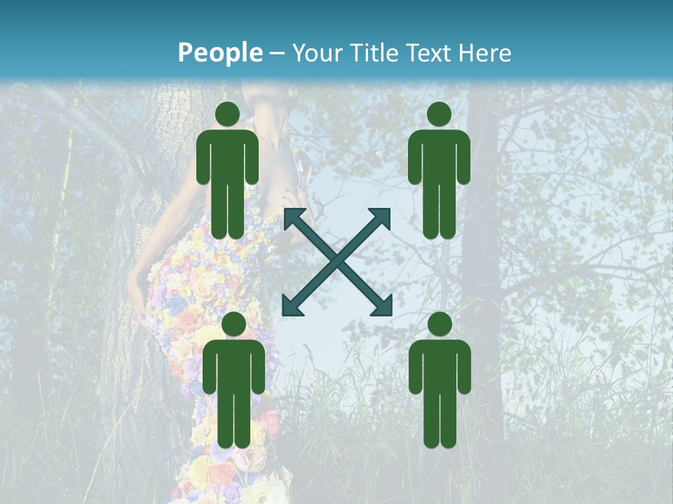 Fairy Female Woman PowerPoint Template