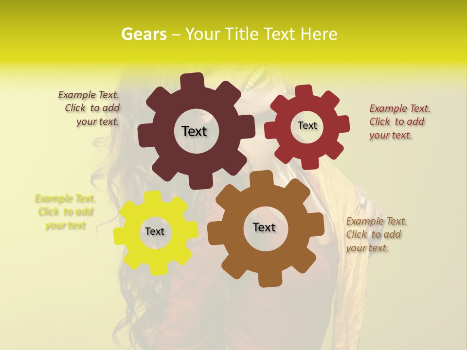 Caucasian Style Make PowerPoint Template