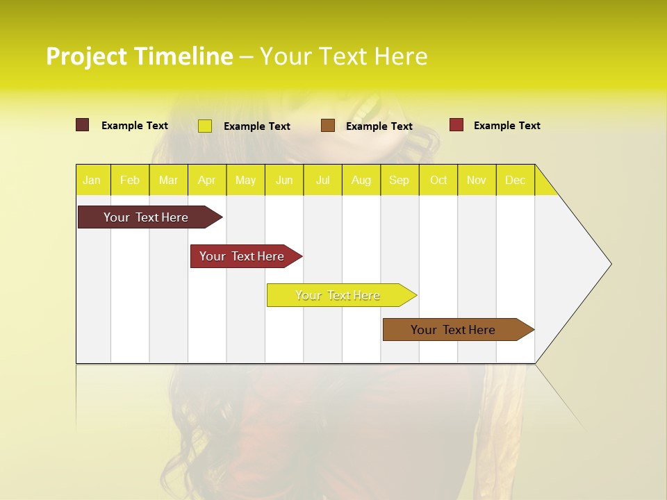 Caucasian Style Make PowerPoint Template
