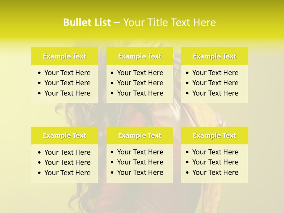 Caucasian Style Make PowerPoint Template