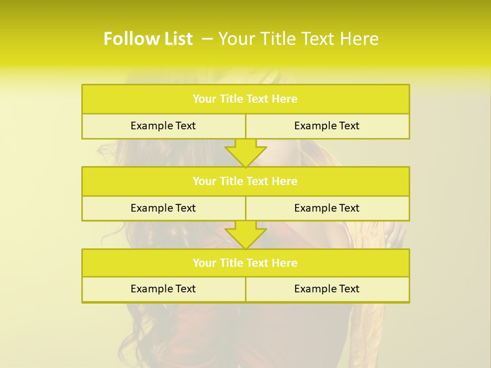 Caucasian Style Make PowerPoint Template