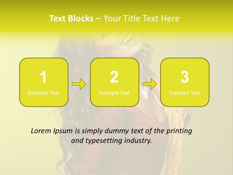 Caucasian Style Make PowerPoint Template