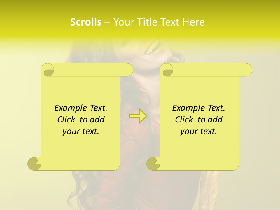 Caucasian Style Make PowerPoint Template
