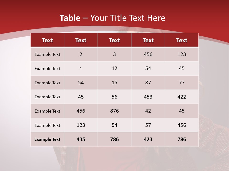 Female Door Elegant PowerPoint Template