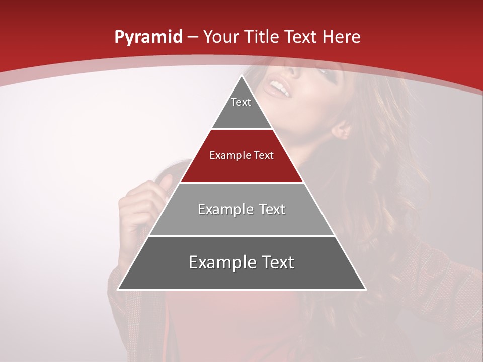 Female Door Elegant PowerPoint Template