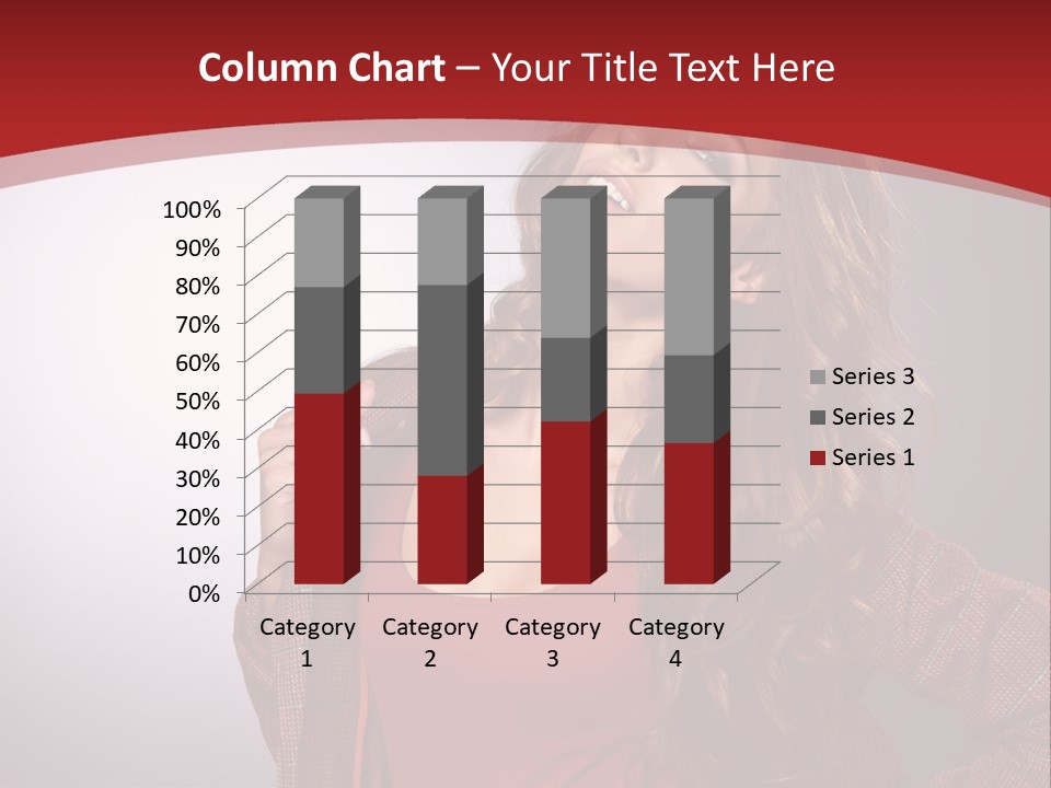 Female Door Elegant PowerPoint Template