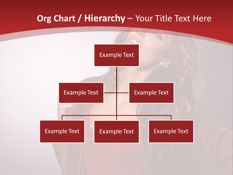 Female Door Elegant PowerPoint Template