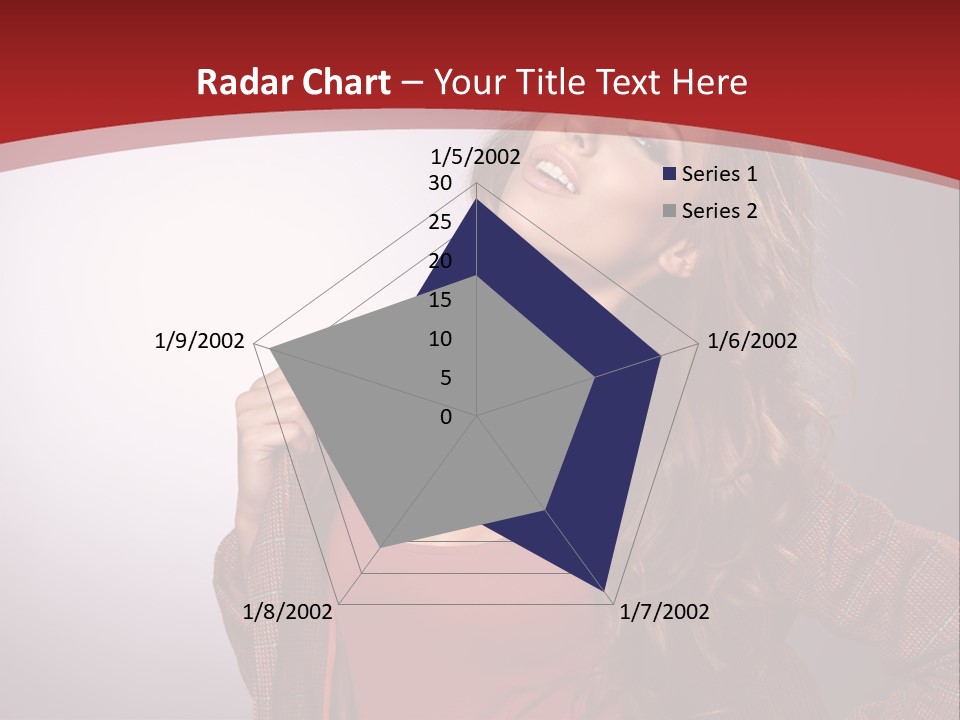 Female Door Elegant PowerPoint Template
