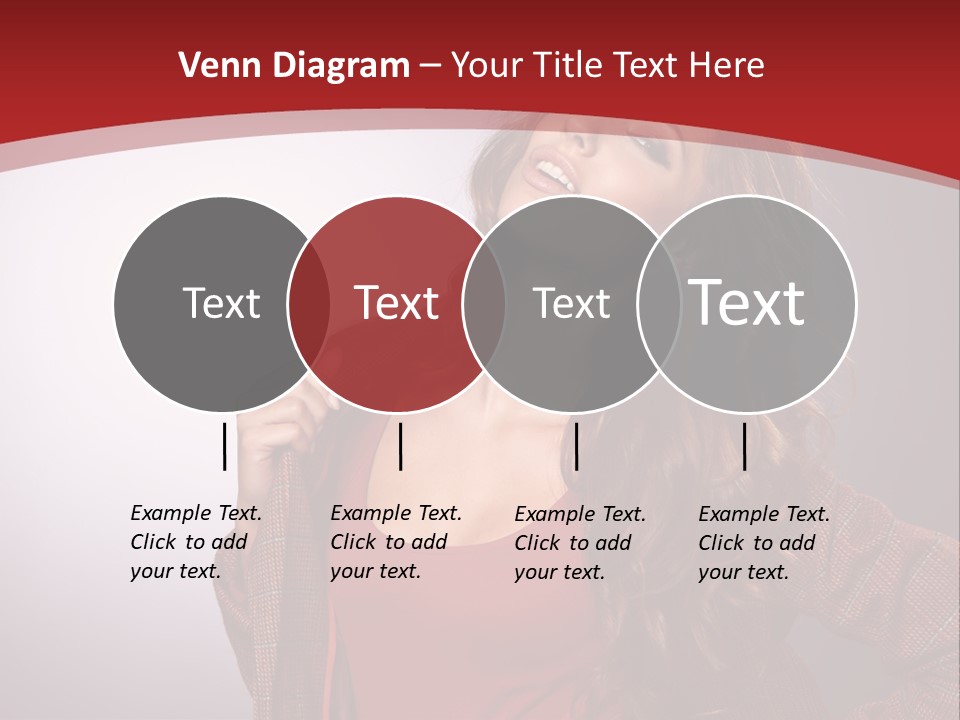 Female Door Elegant PowerPoint Template