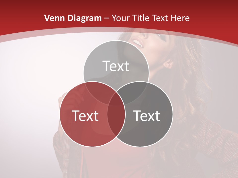 Female Door Elegant PowerPoint Template