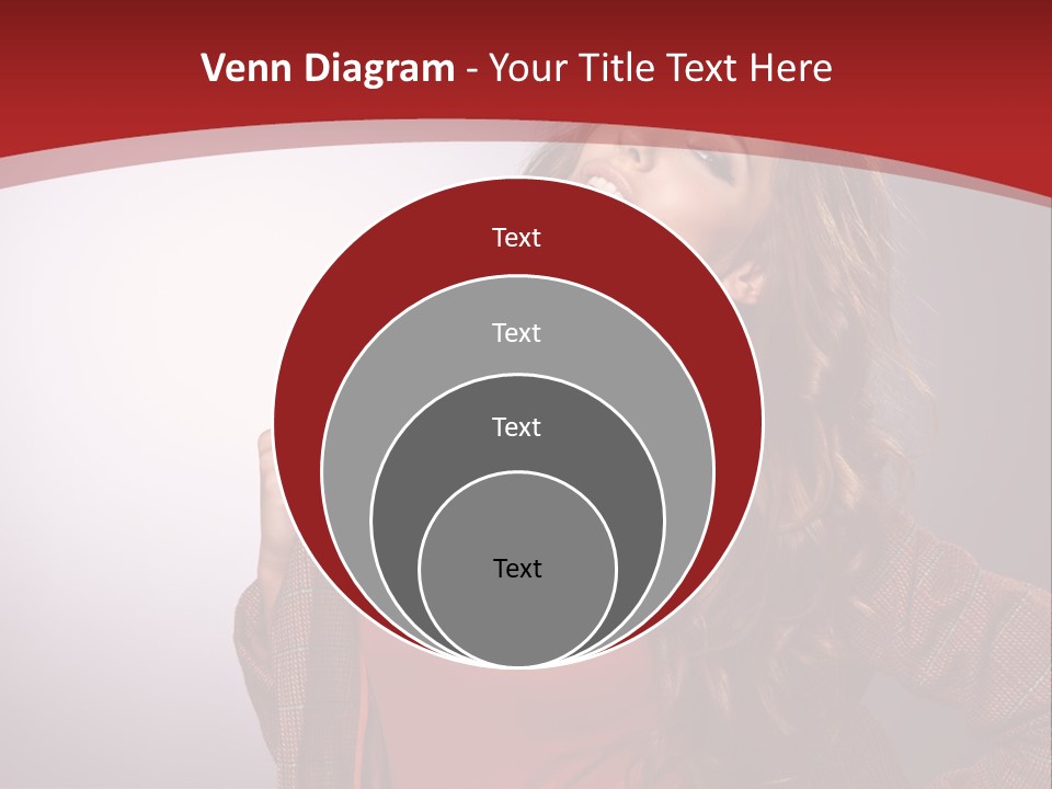 Female Door Elegant PowerPoint Template