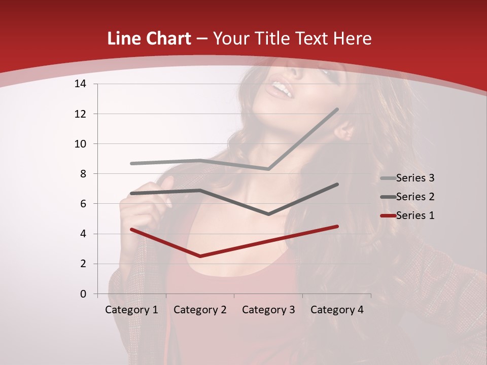 Female Door Elegant PowerPoint Template