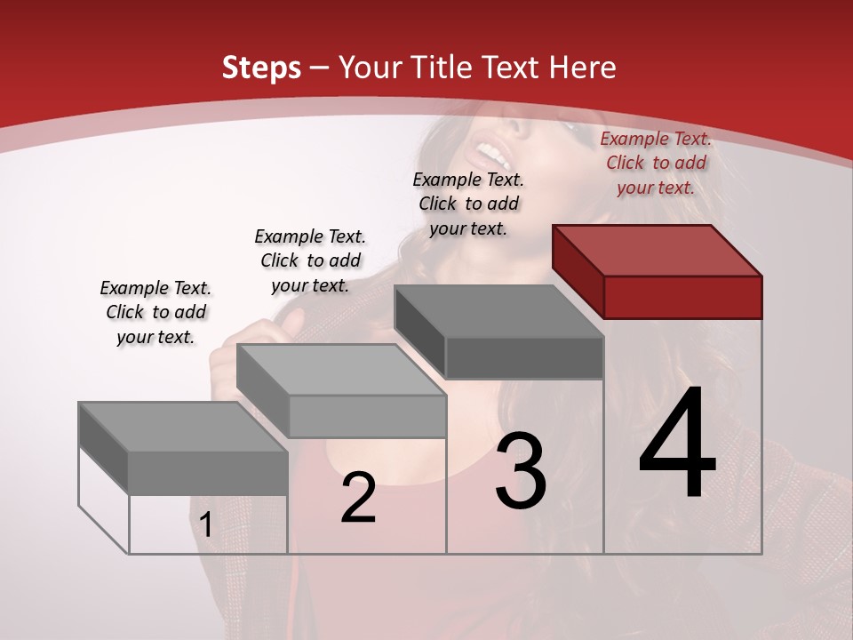Female Door Elegant PowerPoint Template