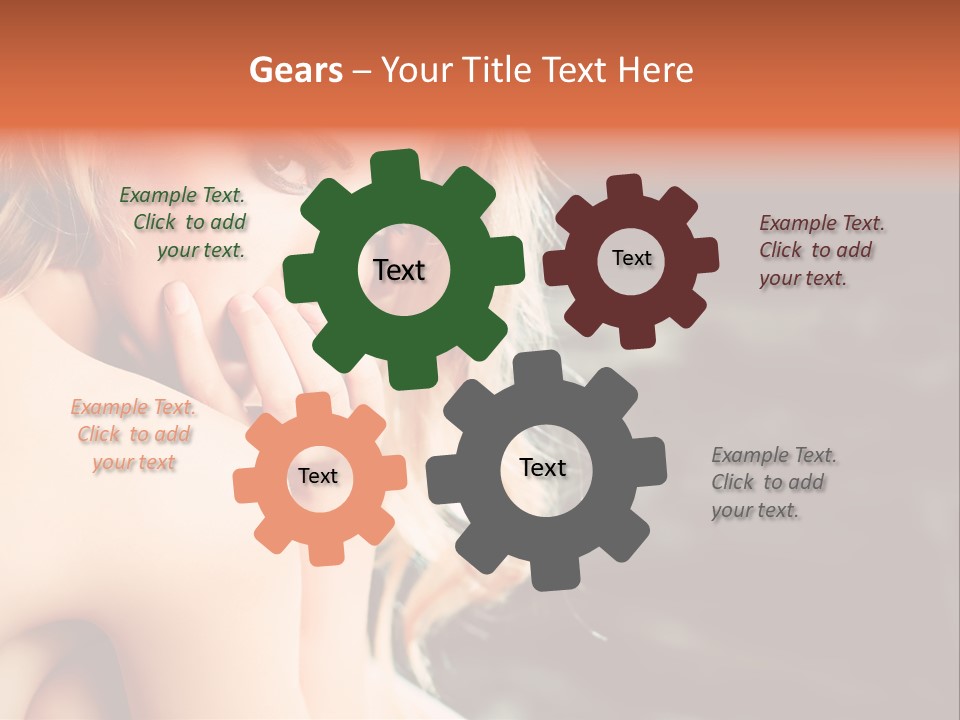 Old Indoors Eyes PowerPoint Template