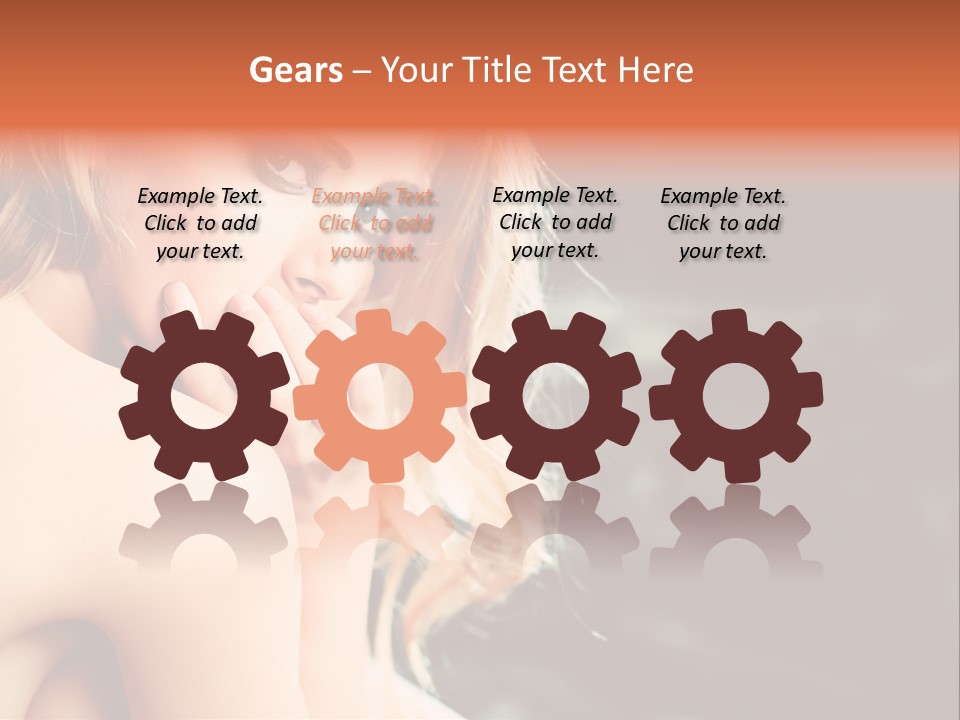 Old Indoors Eyes PowerPoint Template