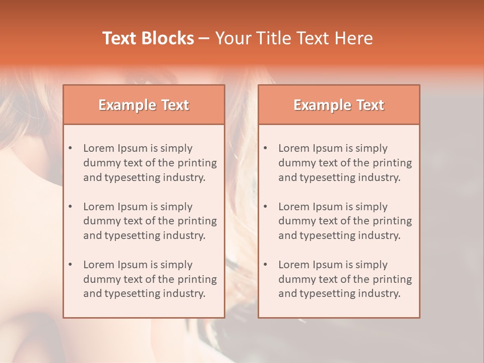 Old Indoors Eyes PowerPoint Template