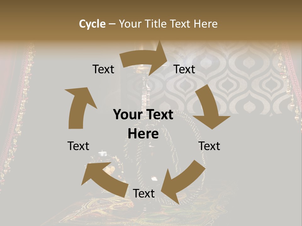 Relaxation Enjoyment Steam PowerPoint Template